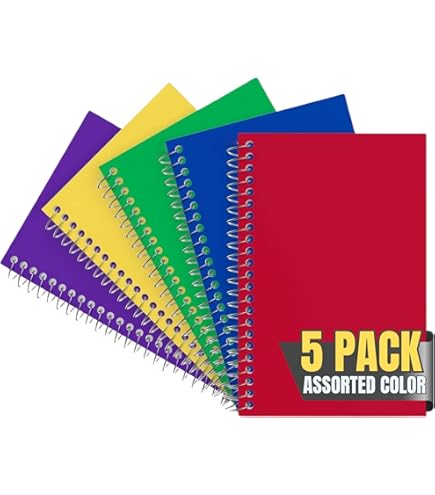 Amazon.com : 1InTheOffice Wirebound Memo Pads, 4